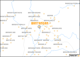 map of Ban Ta Ngam