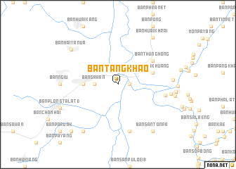 map of Ban Tang Khao