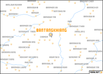 map of Ban Tangkhiang