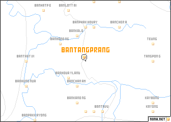 map of Ban Tangprang