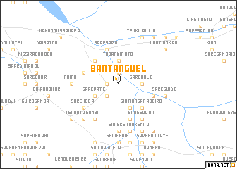 map of Bantanguel