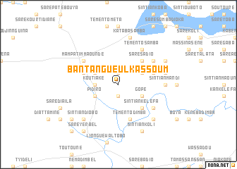 map of Bantangueul Kassoum