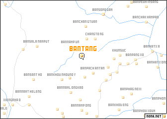 map of Ban Tang