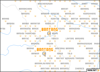 map of Bản Tang