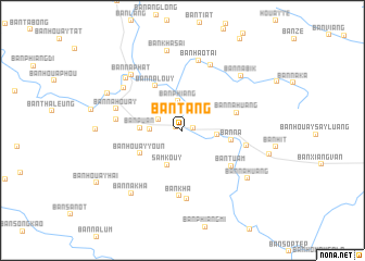 map of Ban Tang