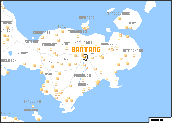 map of Bantang