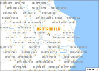 map of Ban Tanot Lai