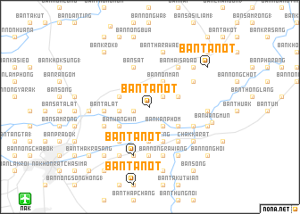 map of Ban Tanot