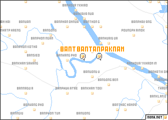 map of Ban Tan Pak Nam