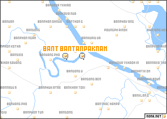 map of Ban Tan Pak Nam