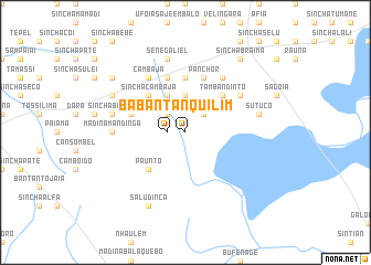 map of Bantanquilim