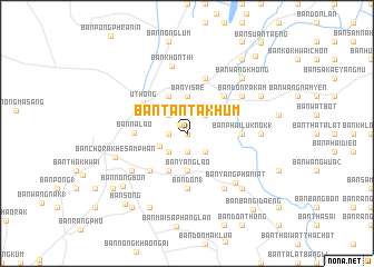 map of Ban Tan Takhum