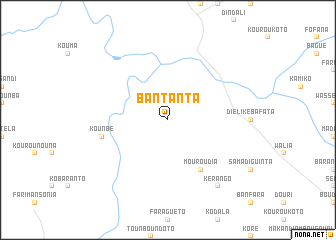 map of Bantanta