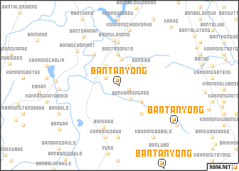 map of Ban Tan Yong