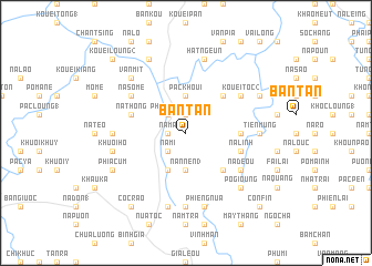 map of Bản Tan