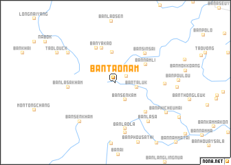 map of Ban Taonam