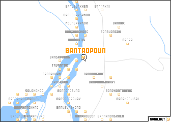 map of Ban Taopoun