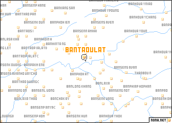 map of Ban Taou Lat