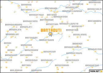 map of Ban Taouti