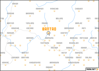 map of Bản Tao