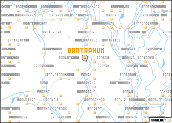 map of Ban Ta Phum