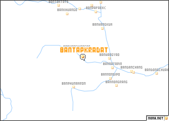 map of Ban Tap Kradat