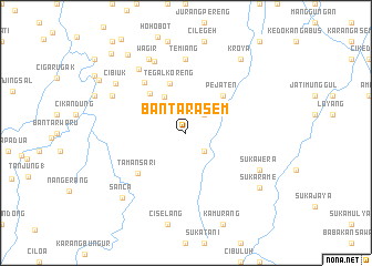 map of Bantarasem