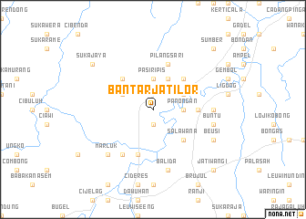 map of Bantarjati-lor