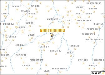 map of Bantarwaru