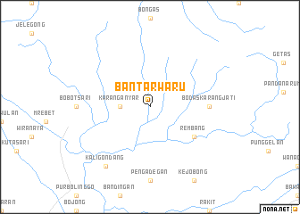 map of Bantarwaru