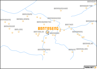map of Ban Tasèng