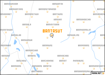 map of Ban Ta Sut