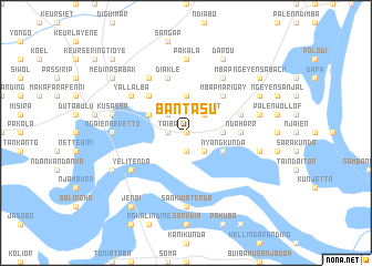 map of Banta Su
