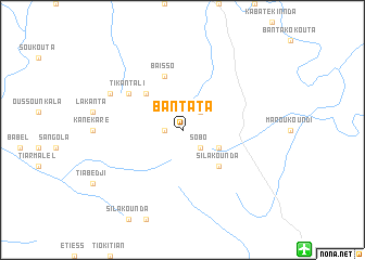 map of Bantata