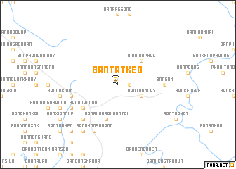 map of Ban Tatkèo