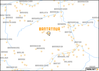 map of Ban Tat-Nua