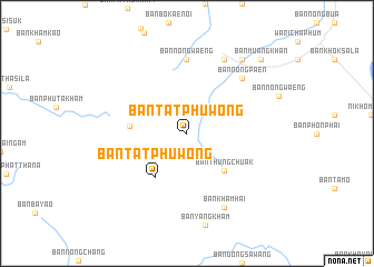 map of Ban Tat Phu Wong