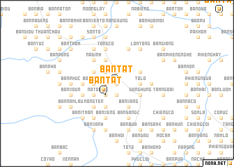 map of Bản Tát