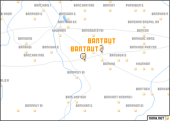 map of Ban Ta Ut