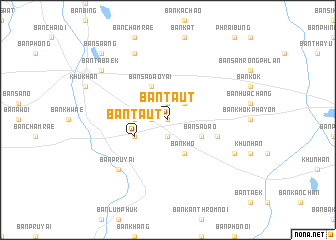 map of Ban Ta Ut