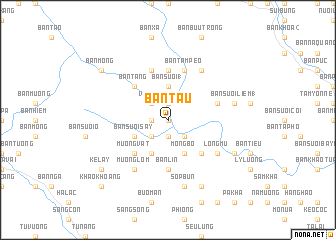 map of Bản Tau