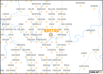 map of Bản Tâu