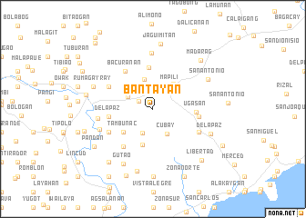 map of Bantayan