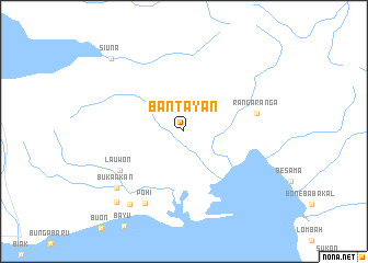 map of Bantayan