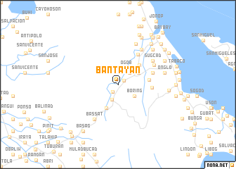 map of Bantayan