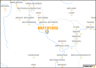 map of Ban Ta Yong