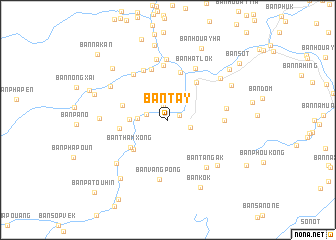 map of Ban Tay