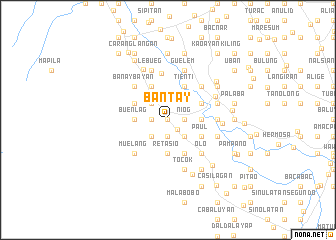 map of Bantay