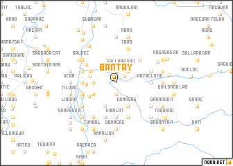 map of Bantay