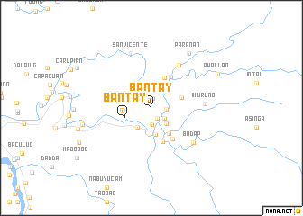 map of Bantay